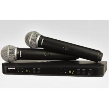 Shure BLX 288 / PG 58 -...